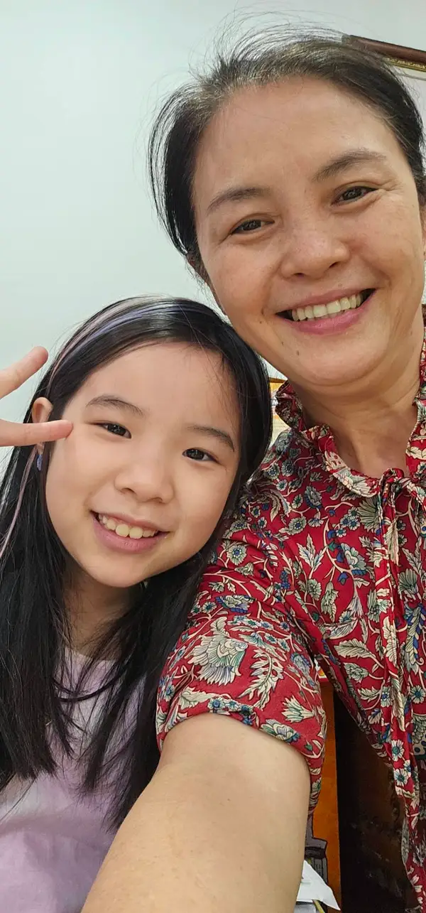 ครูจางกับนักเรียนตัวน้อยในห้องเรียน
